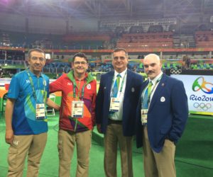 Prof. Dr. Sérgio R. Piedade é médico voluntario dos Jogos Olimpicos Rio 2016