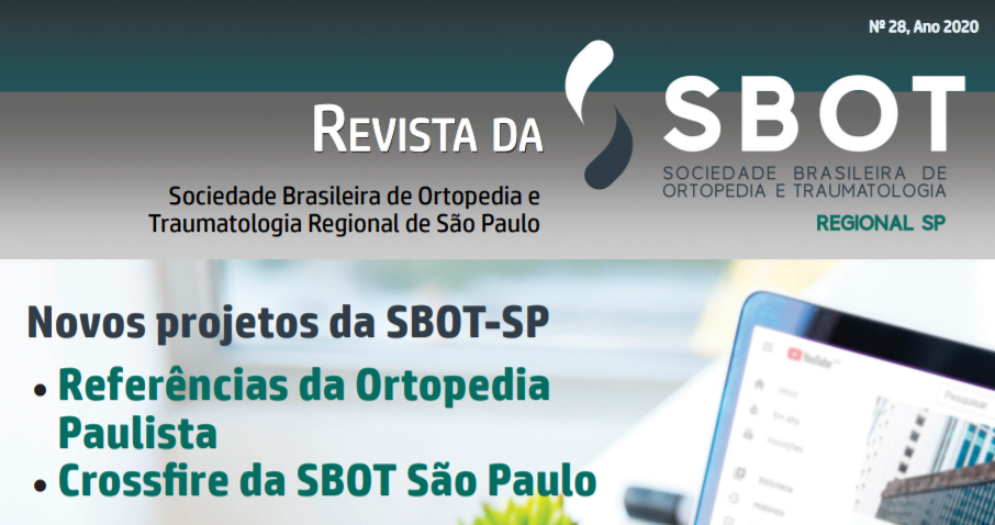 Sergio Rocha Piedade editor da Revista SBOT novembro 2020