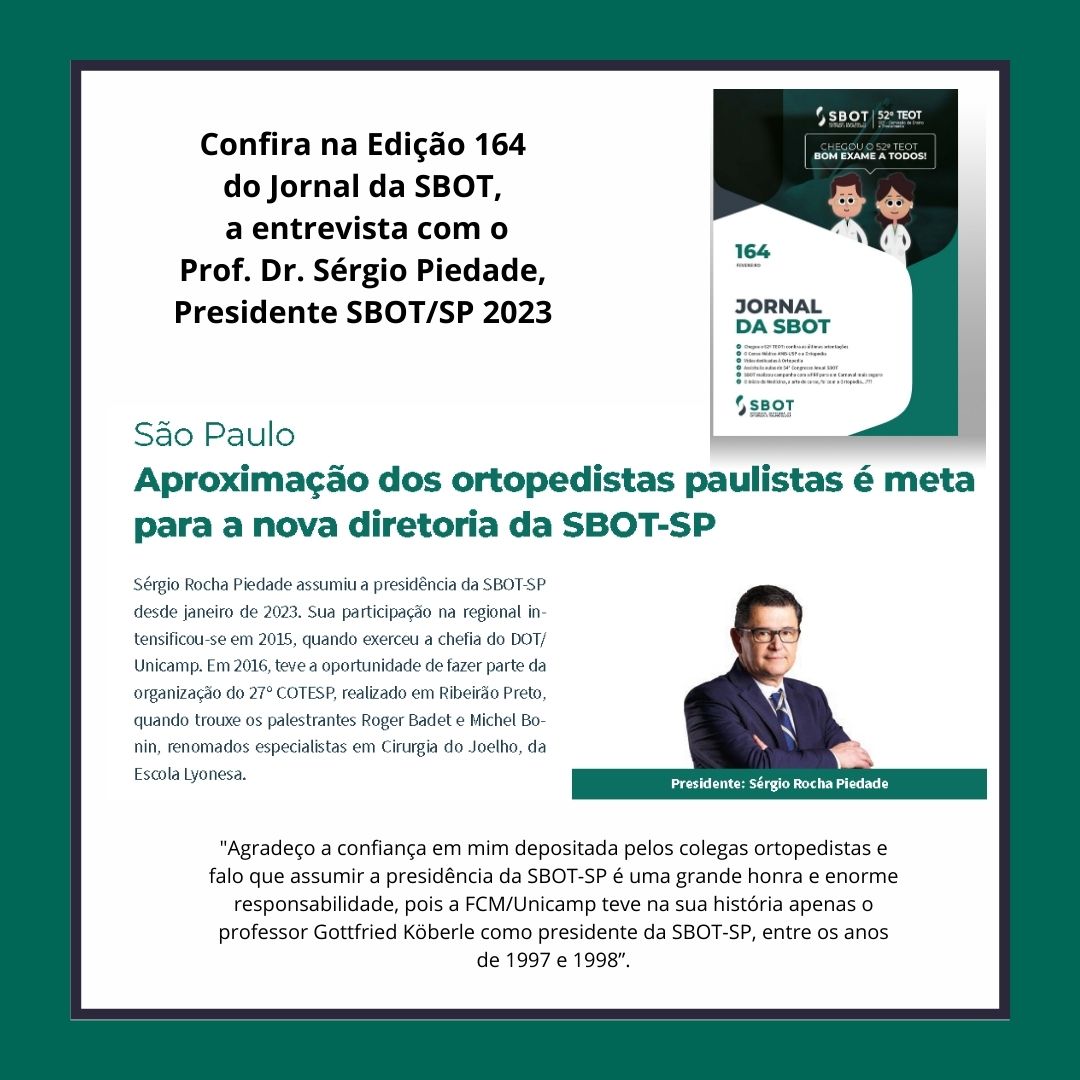 Presidente SBOT/SP 2023